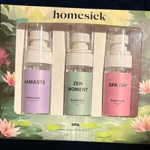 Homesick Spa Room Spray Gift Set - #ZenMoment #Namaste #Spa Day 🪷🧘🏽‍♀️